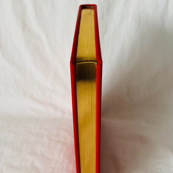 Graphic Image Journal 9" Leather Hardcover 224 Lined Pages RED - Picture 4 of 11